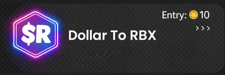 Dollar to RBX